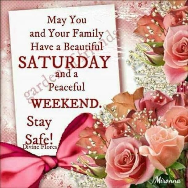 Have a great weekend with your family message