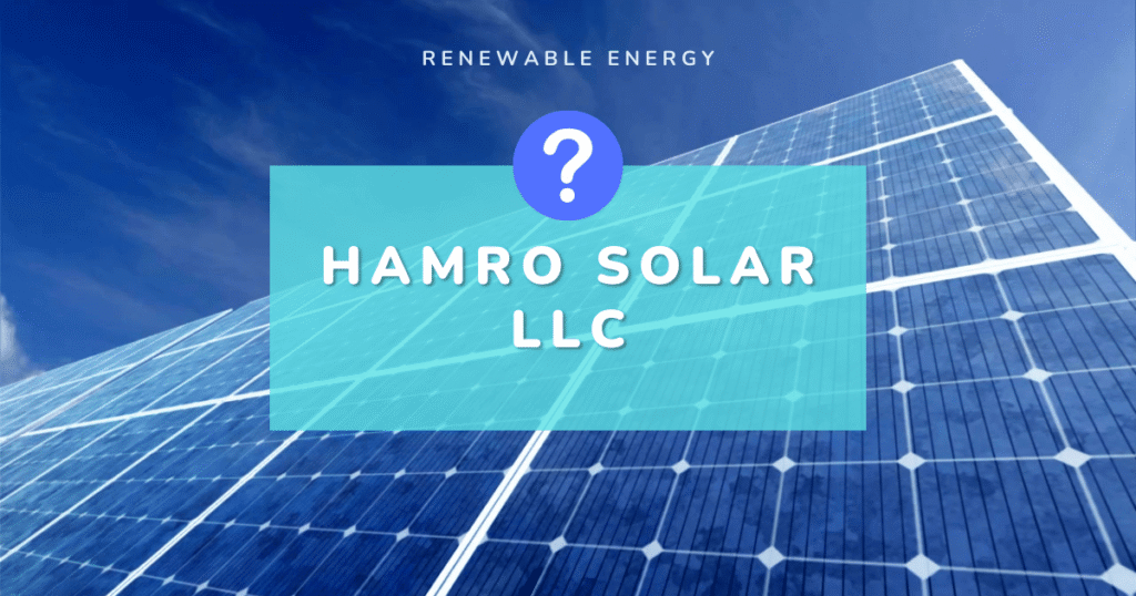 HAMRO SOLAR LLC